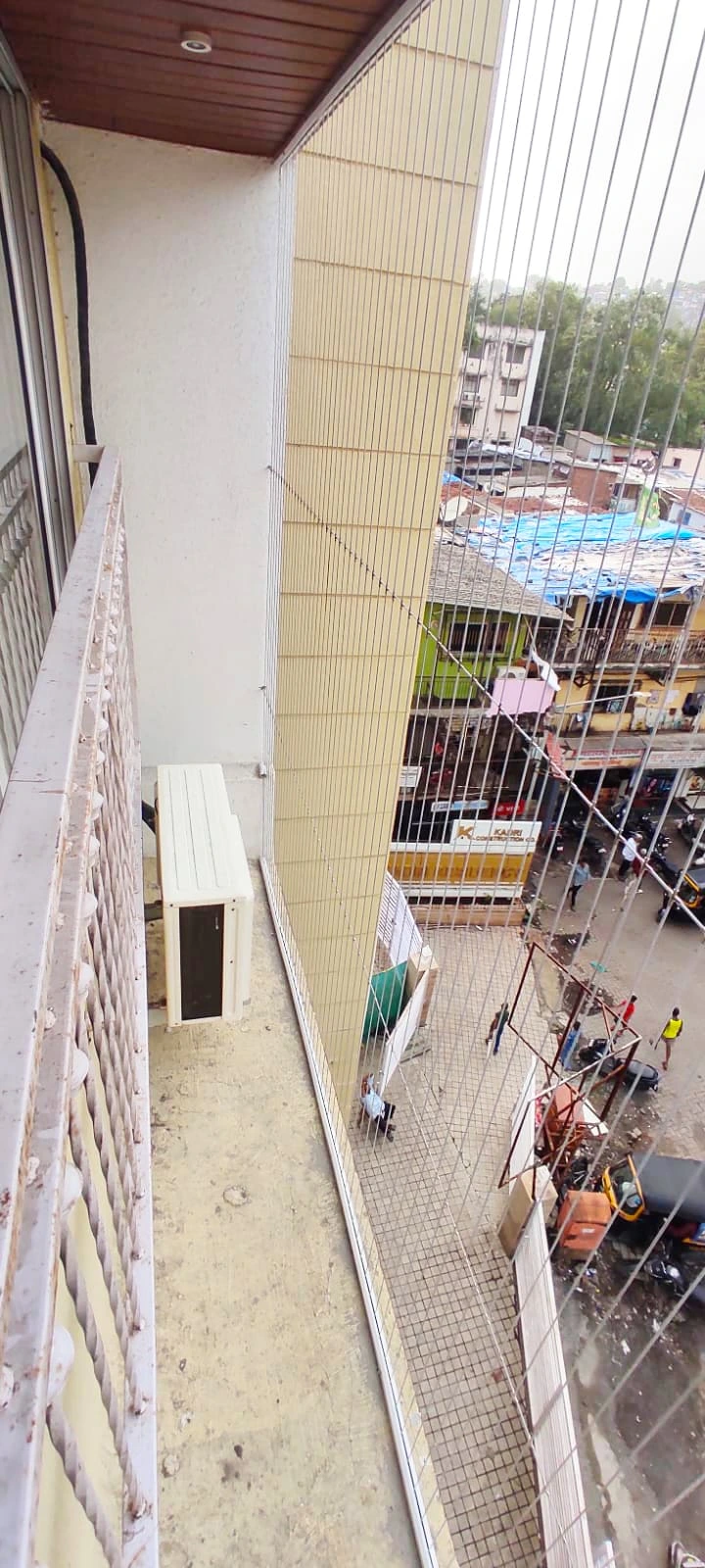 Modern Schools Invisible Grill Installation in Madhapur Hyderabad