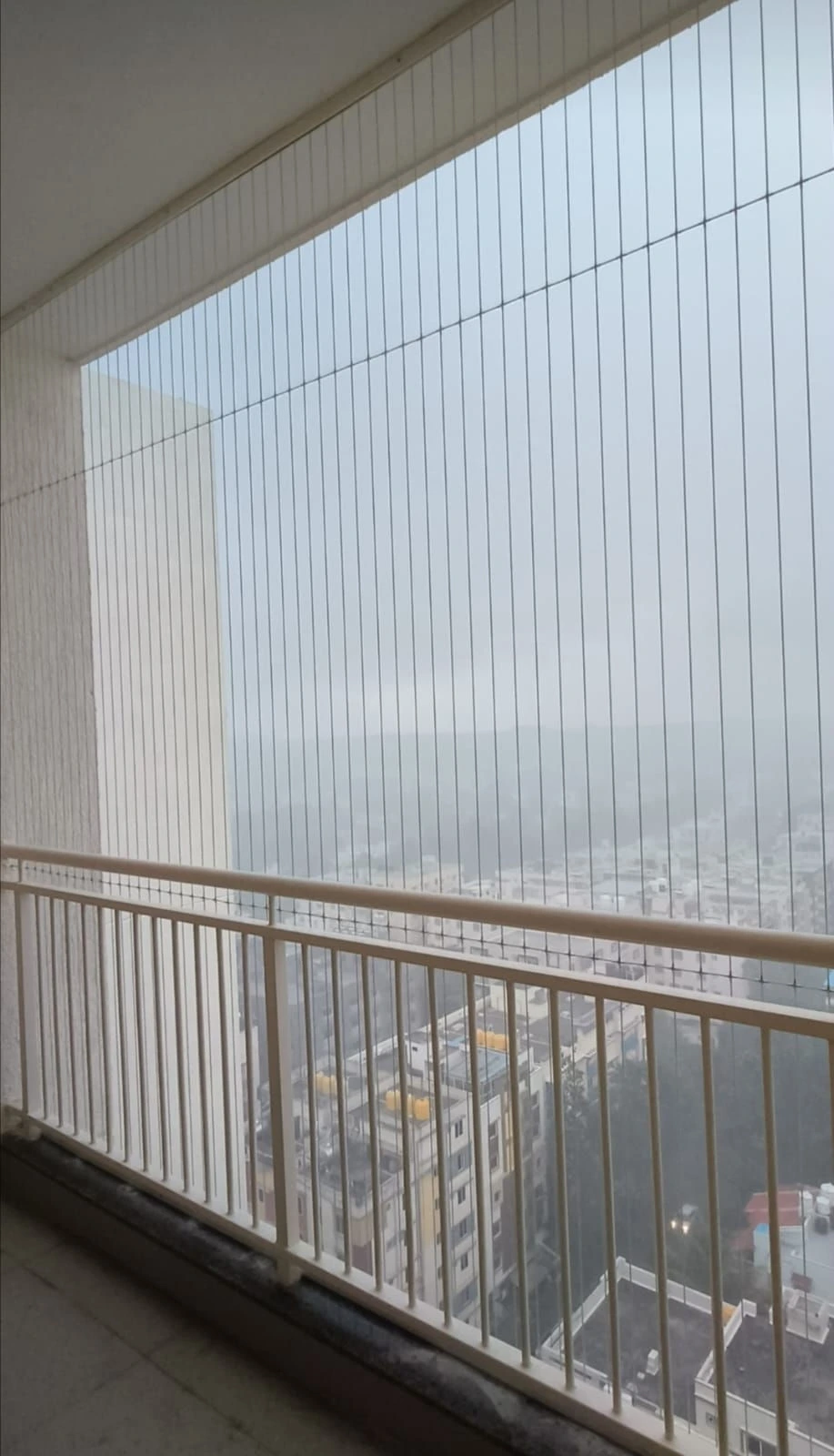 High-Tensile Shopping Mall Safety Invisible Grills Installation in Hyderabad